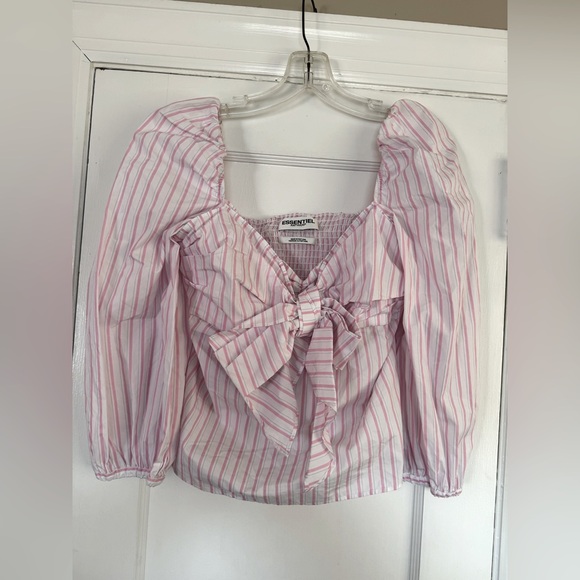 essentiel antwerp Tops - Essentiel Antwerp Puff Sleeve Blouse NWOT